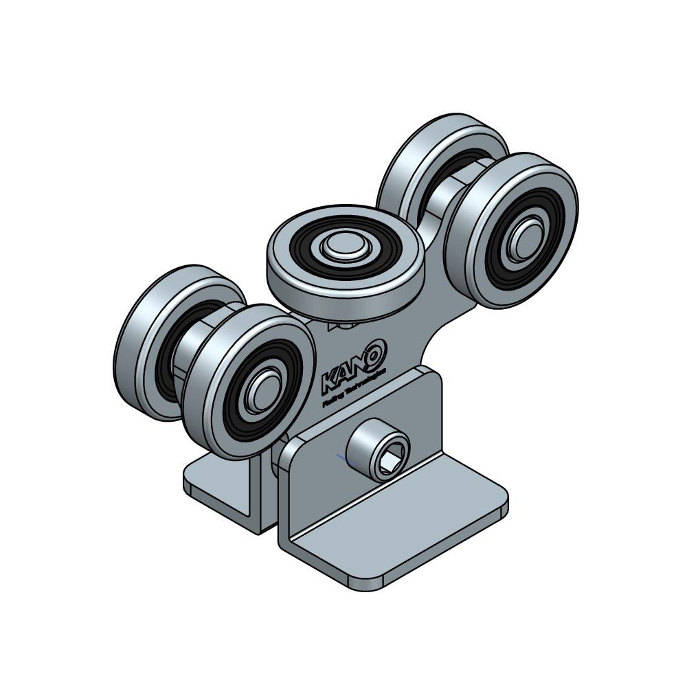 G60_5_LITE Roller with an angle iron base 