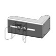 UHB40_50_60 Upper Holder Bracket for UHC